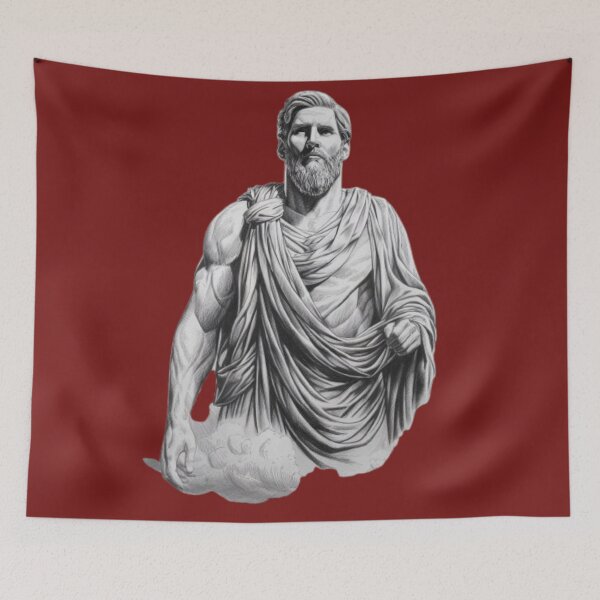 Item preview,  Lionel Messi - Greek God Zeus designed and sold by 123ks.