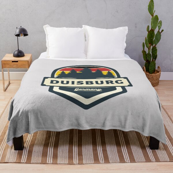Item preview, Duisburg Germany Retro Vintage Badge designed and sold by World Designs.