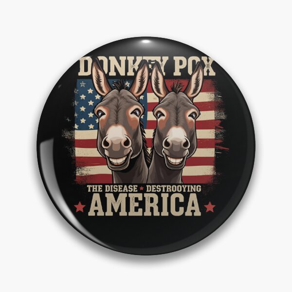 Item preview, Donkey Pox The Disease Destroying America Donkeypox Vintage designed and sold by studiopekepeke.
