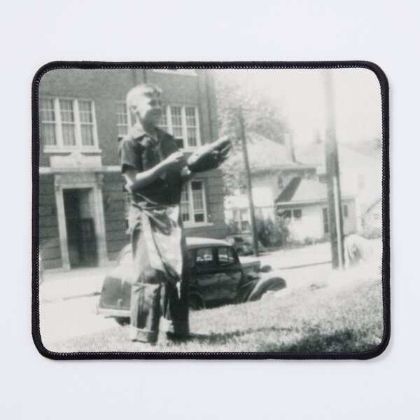 Item preview, Vintage Young Boy Playing Baseball designed and sold by BGPickers.