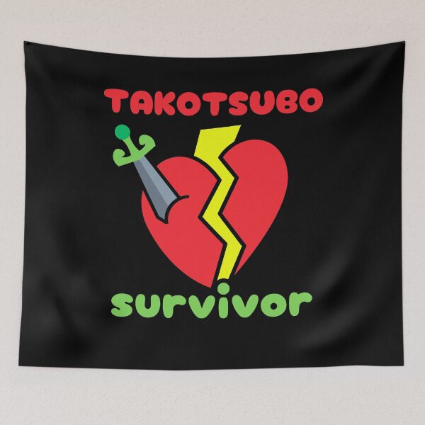 Item preview, Takotsubo Survivior designed and sold by iX-Physio.