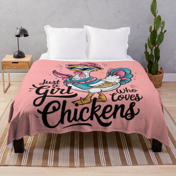 Item preview, Just a girl who loves chickens designed and sold by 123ks.
