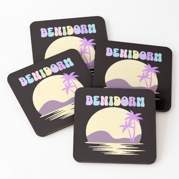 Item preview, Benidorm in pastel colours designed and sold by BritishDelights.