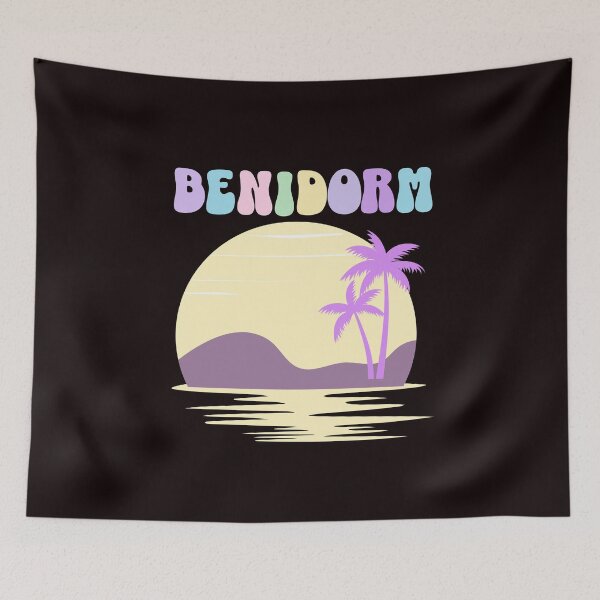 Item preview, Benidorm in pastel colours designed and sold by BritishDelights.