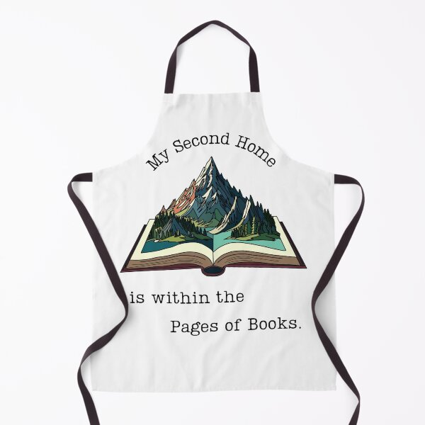 Item preview, My Second Home is Within the Pages of Books - Literary Art designed and sold by booksinthelab.