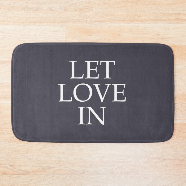 Item preview, Let Love In, white designed and sold by perezzzoso.