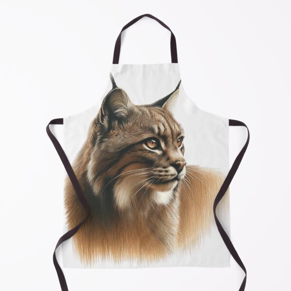 Artikelvorschau, Sepia Monochromatische Wildkatze in Buntstiftkunst entworfen und verkauft von takeng07.