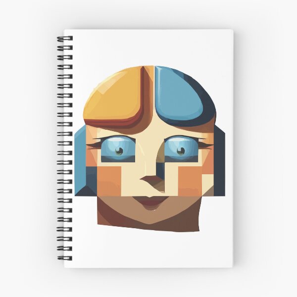 Item preview, cubist emoji designed and sold by Andre Faubert.