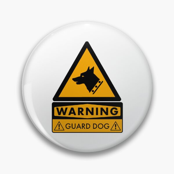 Item preview, Guard Dog Warning Sign designed and sold by Dr-Faustus.