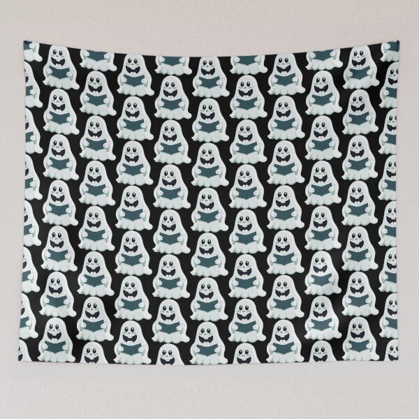 Item preview, Funny Ghost with Book designed and sold by Black-WhiteFUN.
