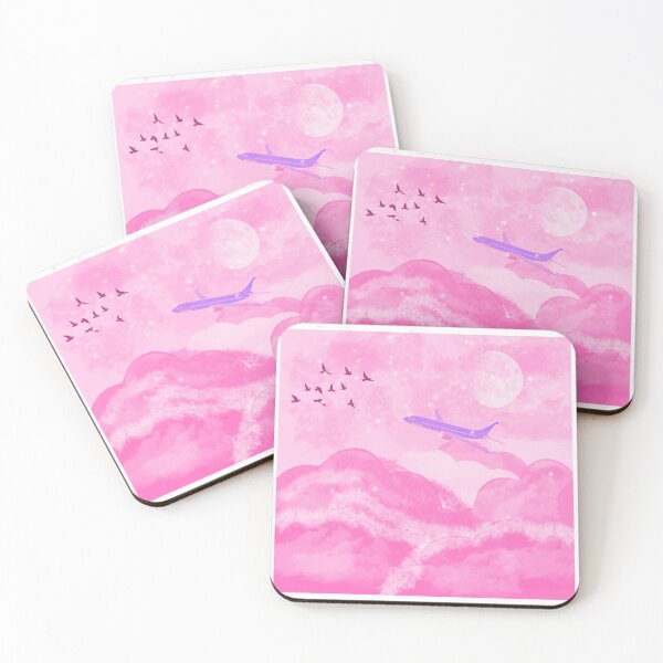 Item preview, Nubes de cielo rosadas designed and sold by Reyherb.