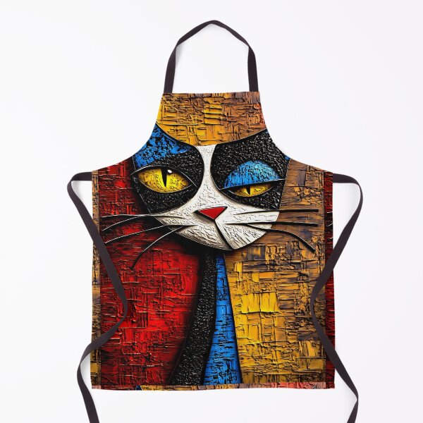 Item preview, Colorful Curious Cat designed and sold by Andy Gambino Art.