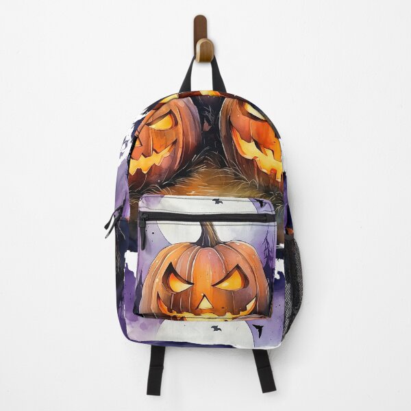 Item preview, Watercolor Spooky Pumpkins, Halloween designed and sold by ArtPixelHaven.