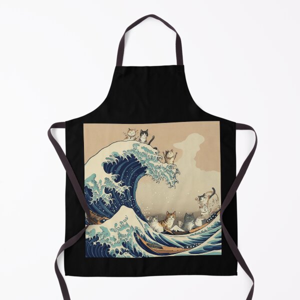 Item preview, Blue Cats Wave For Kamala Funny  designed and sold by studiopekepeke.