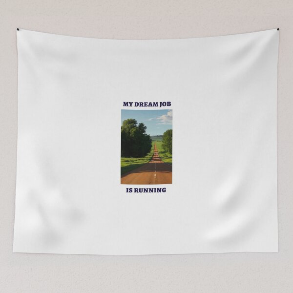 Item preview, My dream job is running t-shirt top shirt designed and sold by OAKDEN.