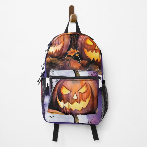 Item preview, Watercolor Spooky Pumpkins, Halloween designed and sold by ArtPixelHaven.