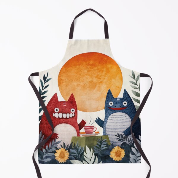 Item preview, Cute Yokai Monsters Enjoying Tea Together designed and sold by WPCreator.