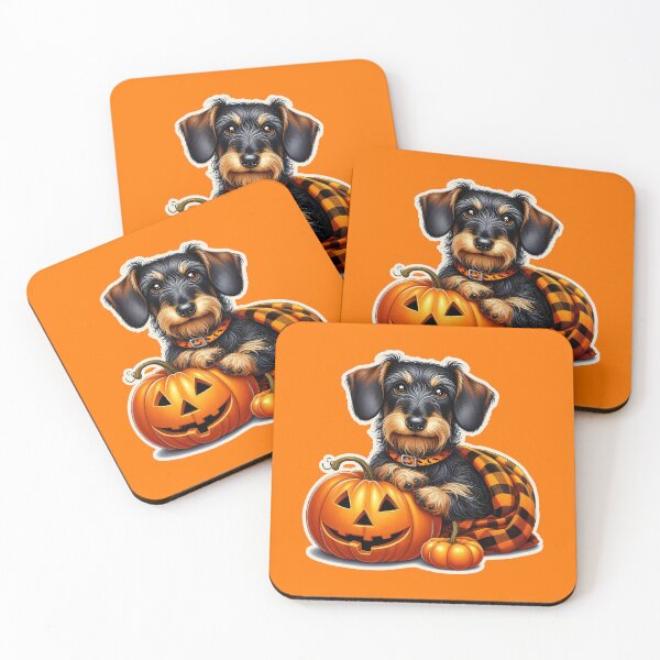 Item preview, Halloween Wire-haired Dachshund Wiener Doxie designed and sold by ThisDress.
