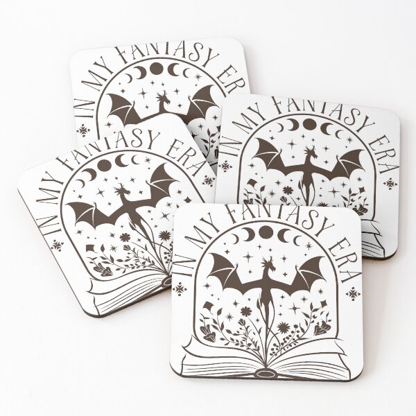 Item preview, In My Fantasy Era – Dragon and Magic Book Design designed and sold by Charlietule.