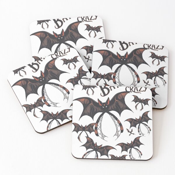 Item preview, Bat Shit Crazy – Quirky Halloween Bat Design designed and sold by Charlietule.