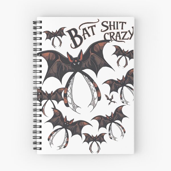 Item preview, Bat Shit Crazy – Quirky Halloween Bat Design designed and sold by Charlietule.