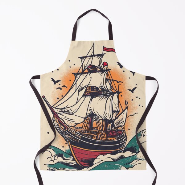 Item preview, Clipper ship designed and sold by MatrixTattoo.