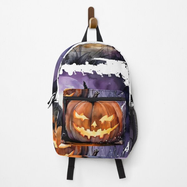 Item preview, Watercolor Spooky Pumpkins, Halloween designed and sold by ArtPixelHaven.