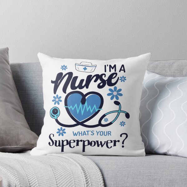 Artikelvorschau, Ich bin Krankenschwester, was ist Ihre Superkraft? Geschenk zur Wertschätzung der Krankenpflege entworfen und verkauft von CALIMASHIRTS.