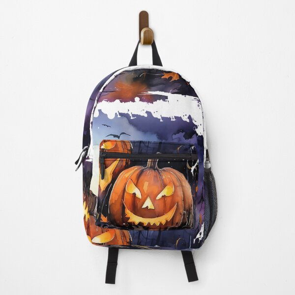 Item preview, Watercolor Spooky Pumpkins, Halloween designed and sold by ArtPixelHaven.