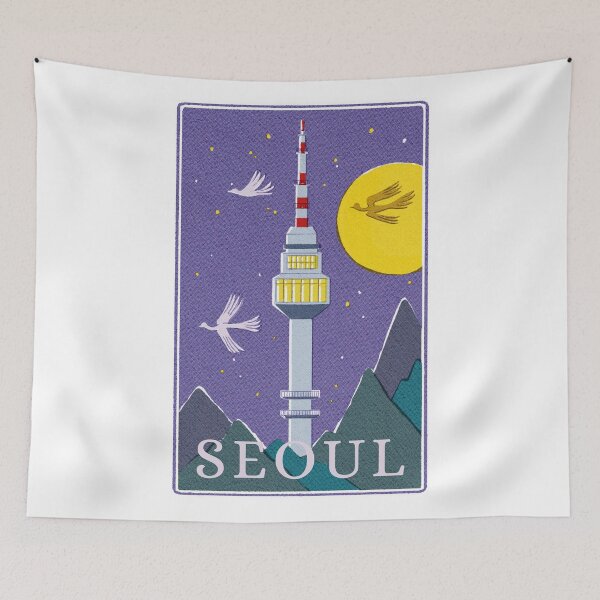 Item preview, Seoul Namsan Tower designed and sold by YourChingu.
