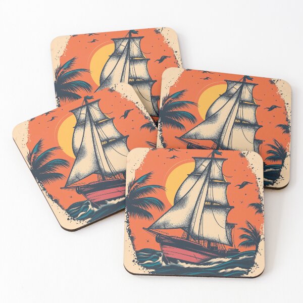 Item preview, Clipper ship designed and sold by MatrixTattoo.
