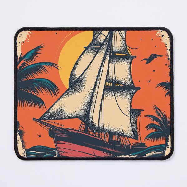 Item preview, Clipper ship designed and sold by MatrixTattoo.