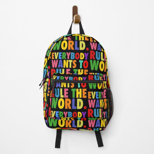 Item preview, Everybody wants to rule the world rainbow colourful designed and sold by Kludoman.