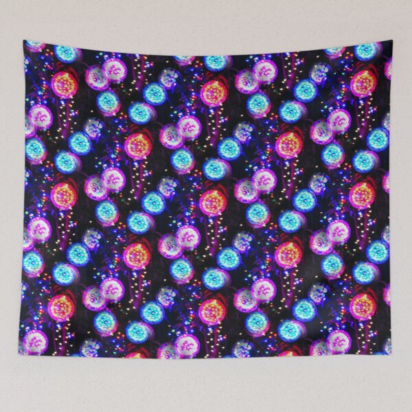 Item preview, Seamless Pattern of Colorful Pinwheel Lights designed and sold by kristalcurt.