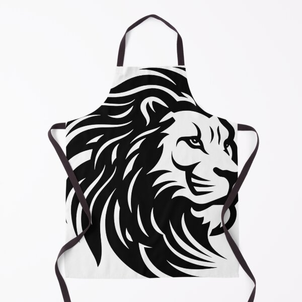 Item preview, lion face sketch designed and sold by roasted-peanuts.