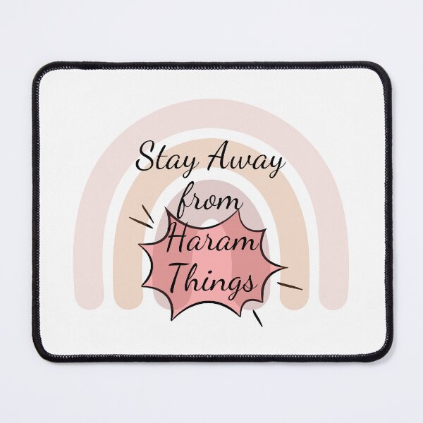 Item preview, Stay Away from Haram Things - Islam | Islamic | Muslim | Muslimah | Motivational Islamic designed and sold by IbnAhmad23.