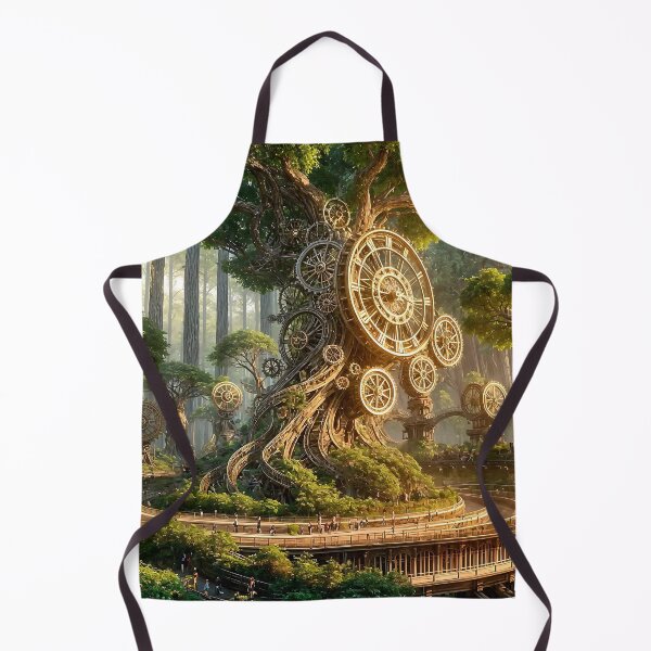 Item preview, Enchanted Clockwork Forest designed and sold by koreatvtea.