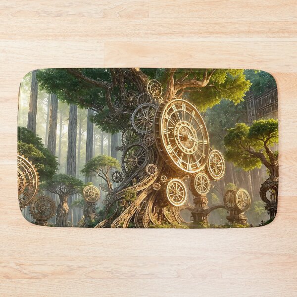 Item preview, Enchanted Clockwork Forest designed and sold by koreatvtea.