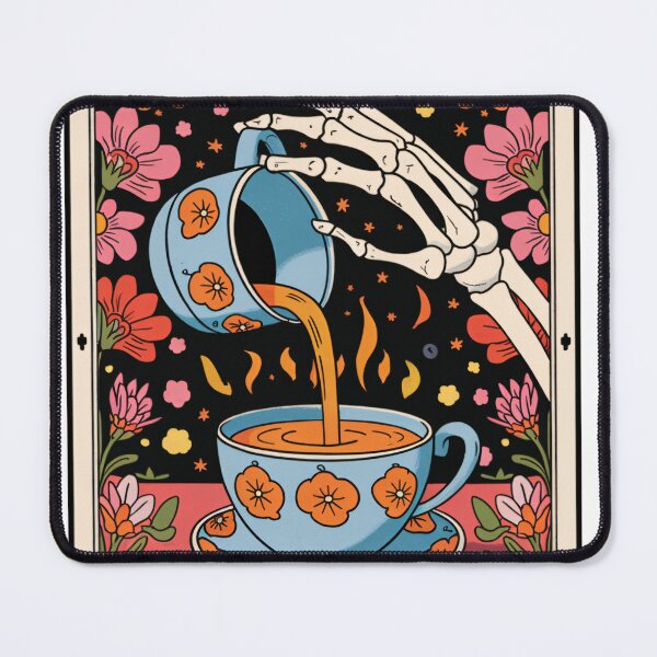 Item preview, Spill the Tea – Gothic Skeleton Tarot Design designed and sold by Charlietule.