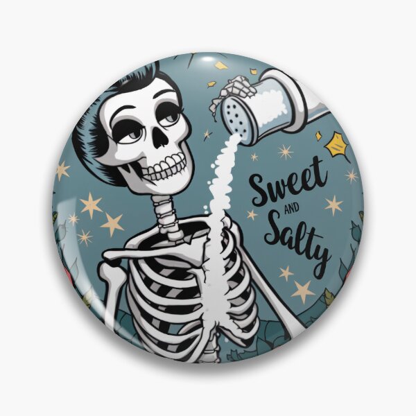 Item preview, Don't Be a Salty B**** – Humorous Skeleton Design designed and sold by Charlietule.