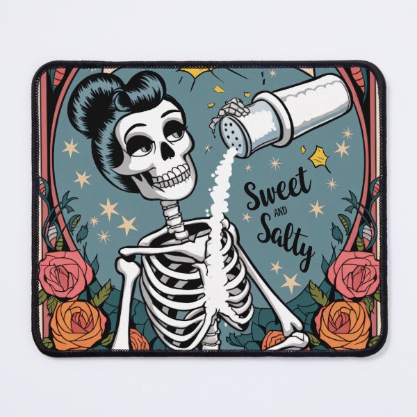 Item preview, Don't Be a Salty B**** – Humorous Skeleton Design designed and sold by Charlietule.
