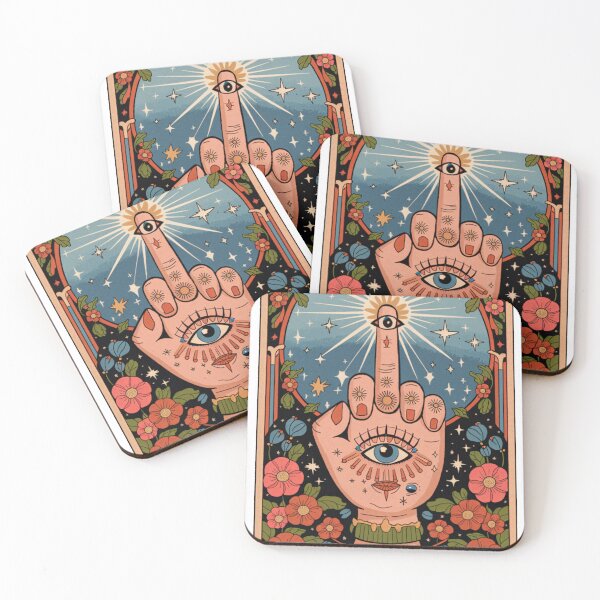 Item preview, The Finger – Mystical Tarot-Inspired Design designed and sold by Charlietule.
