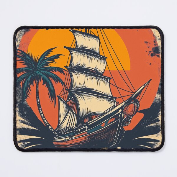 Item preview, Clipper Ship Tattoo designed and sold by MatrixTattoo.