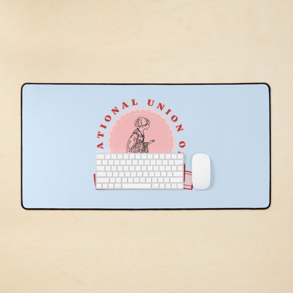 Vista previa del artículo con la obra «Alfombrilla de escritorio», diseñado y vendido por TheSillyFarm.