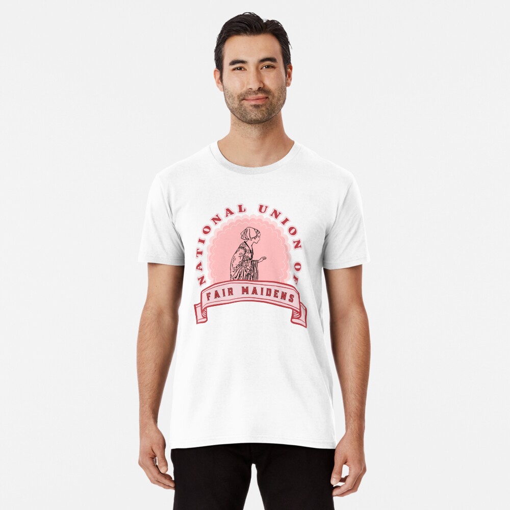 Vista previa del artículo con la obra «Camiseta premium», diseñado y vendido por TheSillyFarm.