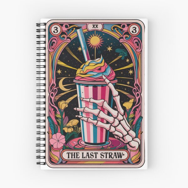 Item preview, The Last Straw – Quirky Skeleton Tarot Design designed and sold by Charlietule.