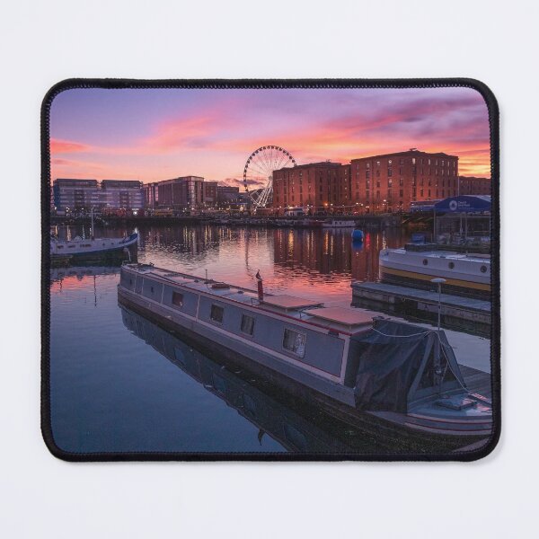 Item preview, Liverpool Salthouse Dock after beautiful sunset designed and sold by Kipcio.