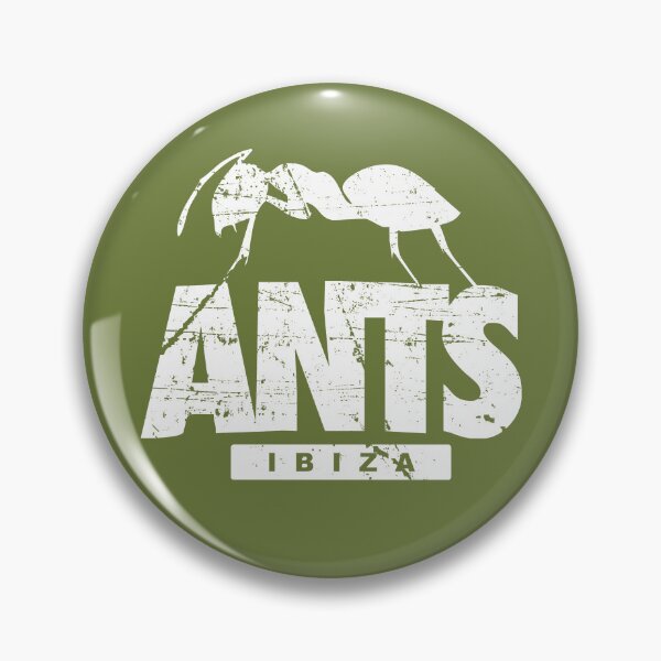 Item preview, ANTS Ushuaïa Club IBIZA: MODEL 2 white military green background (original HD DESIGN) designed and sold by LA FRENCH TOUCH.