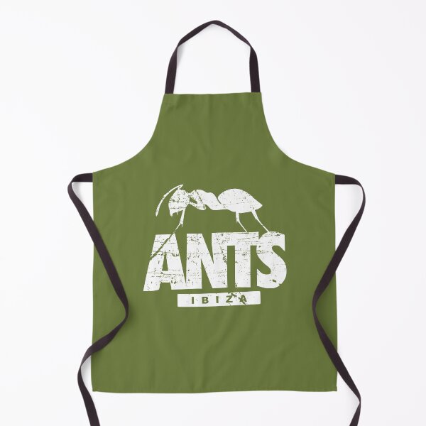 Item preview, ANTS Ushuaïa Club IBIZA: MODEL 2 white military green background (original HD DESIGN) designed and sold by LA FRENCH TOUCH.