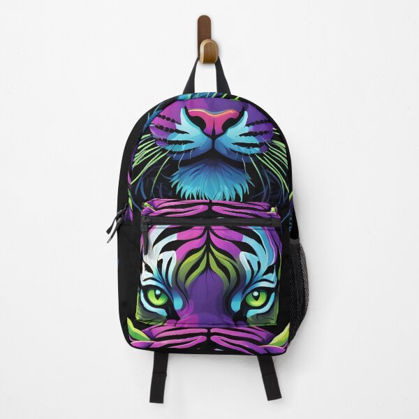 Item preview, Vibrant Neon Tiger Digital Art designed and sold by creativaimages.